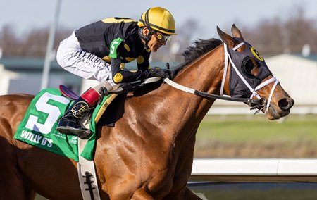 Willy D's wins the Kentucky Cup Classic at Turfway Park