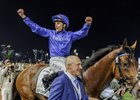 Ombudsman wins the 2026 Dubai Turf at Meydan Racecourse