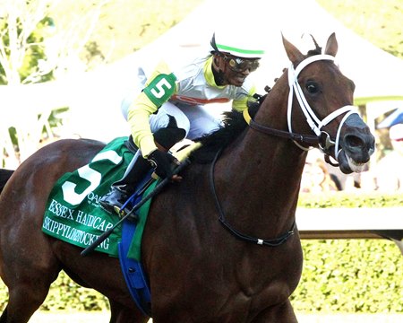 Skippylongstocking wins the Essex Handicap at Oaklawn Park