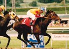 Malek wins the 1998 Santa Anita Handicap at Santa Anita Park, Alex Solis up