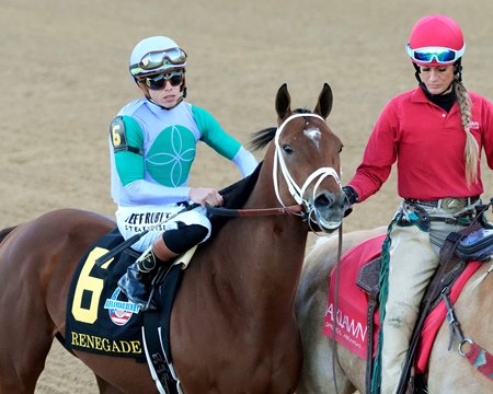 After guiding Renegade to victory in the Arkansas Derby, Irad Ortiz Jr. hopes to secure the first Kentucky Derby win of his riding career aboard the son of Into Mischief