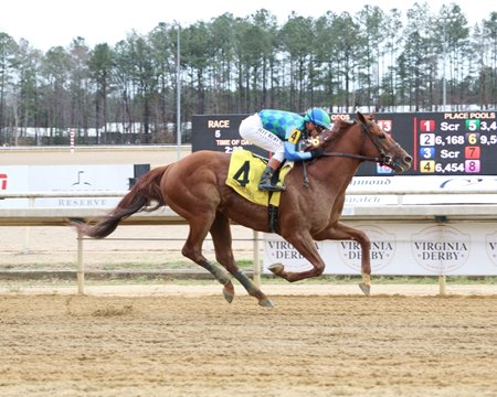 Tour Player wins the Royal New Kent Stakes at Colonial Downs