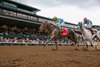 Stars and Stripes (Not This Time) wins the Ben Ali stakes (G3) at Keeneland on 4.18.26. Luis Saez up, Bill Mott trainer, Frassetto Stables, LLC (John A. Frassetto) owner. EquiSport Photo