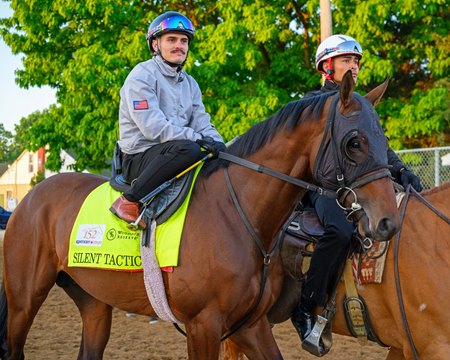 Silent Tactic on April 23 at Churchill Downs