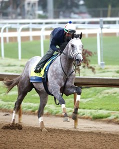 Fulleffort training at Churchill Downs