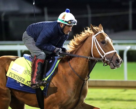 Further Ado gallops at Churchill Downs