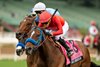 Take A Breath and jockey Emisael Jaramillo win the Grade III, $100,000 Royal Heroine Stakes, Saturday, April 25, 2026 at Santa Anita Park, Arcadia CA.
© BENOIT PHOTO