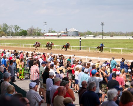 Racing at Fairmount Park