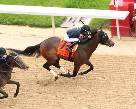 Crupper earns a fees-paid berth in the Preakness Stakes with a victory in the Bathhouse Row Stakes at Oaklawn Park