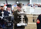 The Woodlawn Vase makes its way to the infield on Preakness Stakes Day at Laurel Racecourse on Saturday May 16, 2026. Photo By Bill Denver/EQUI-PHOTO