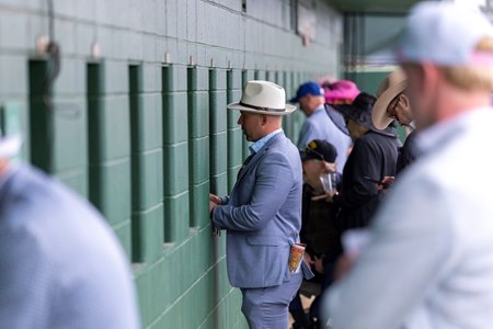 On-track wagering at Churchill Downs