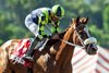 Om N Joy and jockey Kent Desormeaux win the Grade II, $200,000 Santa Margarita Stakes, Saturday, May 30, 2026 at Santa Anita Park, Arcadia CA.
© BENOIT PHOTO