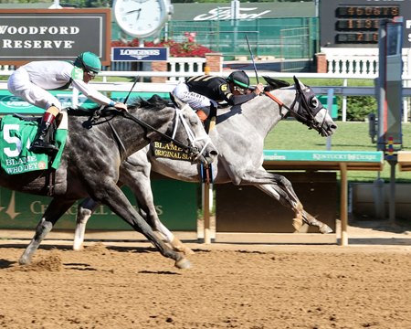 Original Sin edges Who Dey in the Blame Stakes at Churchill Downs