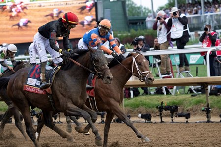 Golden Tempo wins the Kentucky Derby at Churchill Downs