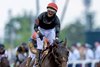 Golden Tempo with Jose L Ortiz wins the Kentucky Derby (G1) at Churchill Downs in Louisville, Ky., on May 2, 2026.

