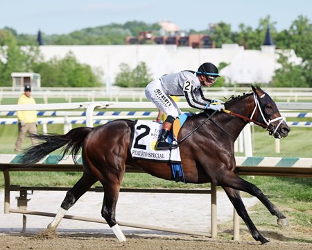 Navajo Warrior wins the Pimlico Special Stakes at Laurel Park