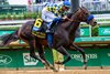 Crude Velocity with Florent Geroux wins the Pat Day Mile (G2) at Churchill Downs in Louisville, Ky., on May 2, 2026 


