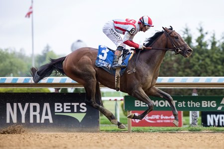 Growth Equity wins the Peter Pan Stakes at Aqueduct Racetrack