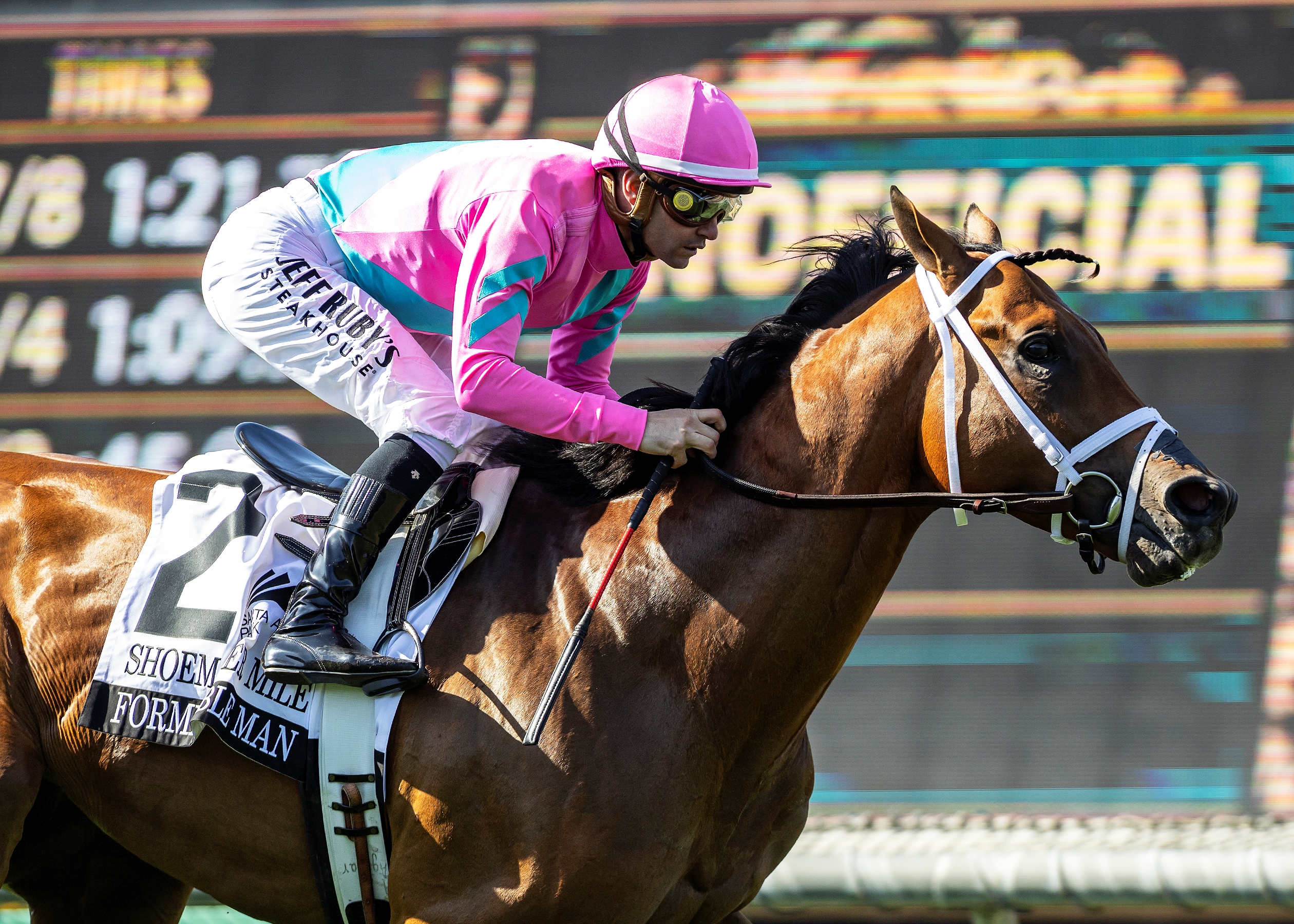 Gentildonna Wins Dramatic Sheema Classic - BloodHorse