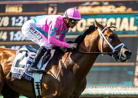 Formidable Man and Flavien Prat capture the Shoemaker Mile Stakes at Santa Anita