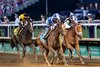 Always a Runner (outside) with Jose Ortiz wins the Longines Kentucky Oaks (G1) at Churchill Downs in Louisville, Ky., on Friday, May 1, 2026.



