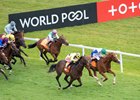 Lost Boys (Jason Watson , farside) beats Sahara King in the London Gold Cup
Newbury 16.5.26 Pic: Edward Whitaker