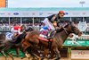 Golden Tempo with Jose Ortiz wins the Kentucky Derby (G1) at Churchill Downs in Louisville, Ky., on May 2, 2026 

