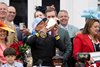 Jose Ortiz kisses the trophy after riding Golden Tempo to win the Kentucky Derby, presented by Woodford Reserve, (G1) at Churchill Downs in Louisville, Ky., on May 2, 2026.




