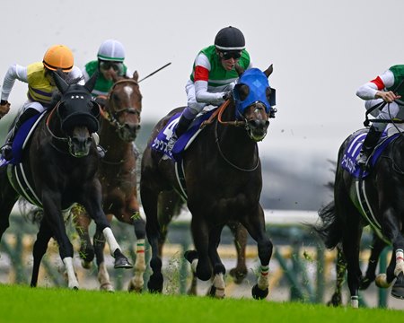 Sixpence wins the Yasuda Kinen at Tokyo Racecourse