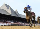 Nysos wins the 2026 Metropolitan Handicap at Saratoga Race Course