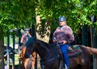 Bill Mott  outside his barn, preparing for the next set. 
Training in Saratoga Springs, N.Y., on June 4, 2026. 
