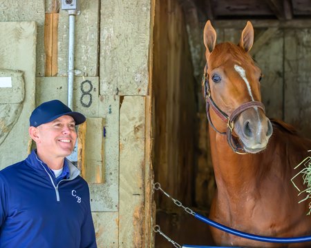 Emerging Market with trainer Chad Brown