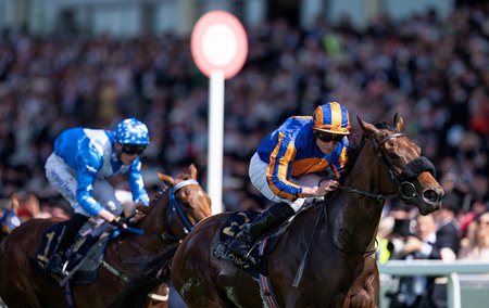 Mission Central rallies late to secure victory in the King Charles III Stakes at Ascot Racecourse