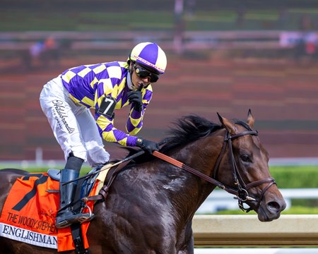 Englishman wins the Woody Stephens Stakes at Saratoga Race Course
