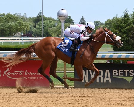 Georgie's Warrior breaks his maiden at Aqueduct Racetrack