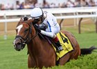 Slay the Day wins the Soaring Softly Stakes on Sunday, June 7, 2026 at Saratoga Race Course