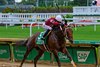 Magnitude with Jose Ortiz wins the Stephen Foster (G1) at Churchill Downs on June 27, 2026. 