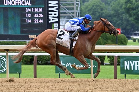 My Gun's Loaded breaks her maiden at Saratoga Race Course