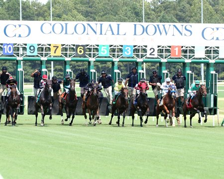 Racing at Colonial Downs