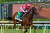 Nitrogen with Jose Ortiz wins the Ogden Phipps (G1)  at Saratoga in Saratoga Springs, N.Y., on June 5, 2026. 