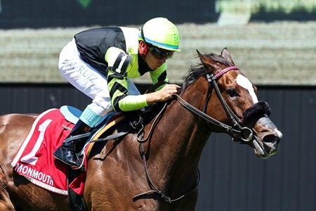 Gimme a Nother wins the Eatontown Stakes at Monmouth Park