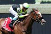 Gimme A Nother #1 ridden by Jorge Ruiz won the $150,000 Grade III Eatontown Stakes at Monmouth Park Racetrack in Oceanport, NJ on Saturday June 13, 2026. Photo By Taylor Ejdys/EQUI-PHOTO