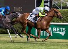 Fitz Right wins the 2026 Wonder Again Stakes at Saratoga Race Course