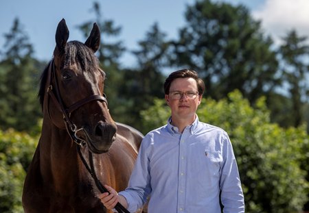 Al Riffa with trainer Joseph O'Brien