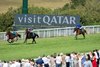Scandinavia (Ryan Moore) follows the riderless Amiloc to win the Goodwood Cup from Trawlerman
Goodwood 28.7.26 Pic: Edward Whitaker