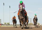 Luster wins the 2026 Woodbine Oaks at Woodbine