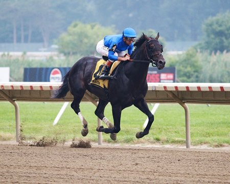 Knightsbridge rolls in the Monmouth Cup Stakes at Monmouth Park