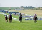 Blue Bolt (Colin Keane) wins the Falmouth Stakes
Newmarket 10.7.26 Pic: Edward Whitaker