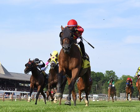 Twenty Six Black wins the Harvey Pack Stakes at Saratoga Race Course
