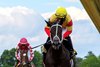 Harper's Corner wins the 2026 Schuylerville Stakes at Saratoga Race Course